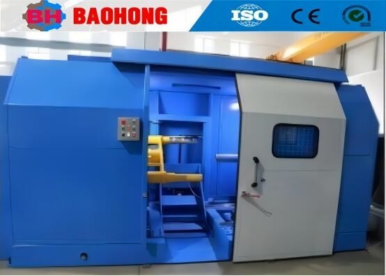 PLC Control Single Twist Cable Machine Center / Side Wrapping 1000 دورة في الدقيقة