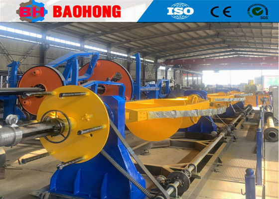 ISO Standard Wire Cable Stranding Machine ل 100 مم ACSR سرعة الدوران العالية