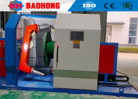 1000 R / Min آلة التثبيط ذات اللفائف المفردة للأسلاك الأساسية