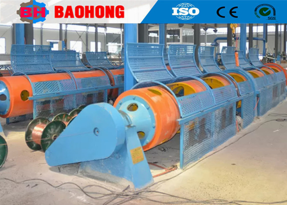 1250mm بكرة 7 سلك آلة التجديل الأنبوبي ل ACSR