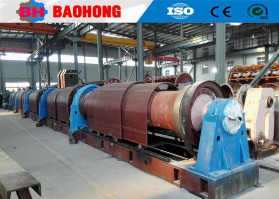 630mm النحاس موصل أنبوبي آلة التجديل مع قفص صلب